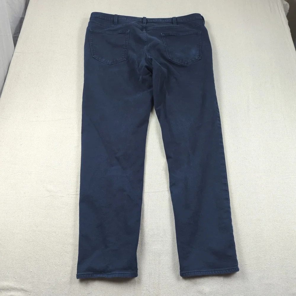 Banana Republic Jeans Mens 42x34 Blue Traveler Athletic Taper Casual Stretch